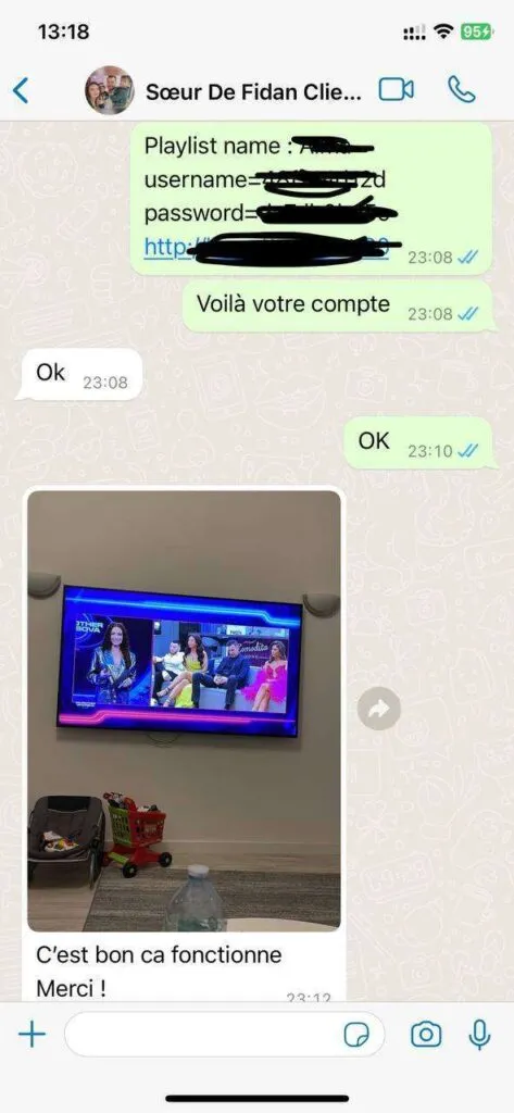 WhatsApp client chat feedback experience screenshot 6